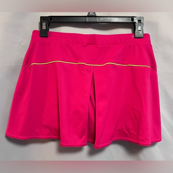 ADIDAS TENNIS SKIRT attached Pink SHORTS Tenis Skort  Misses Sz Small - Picture 3 of 13
